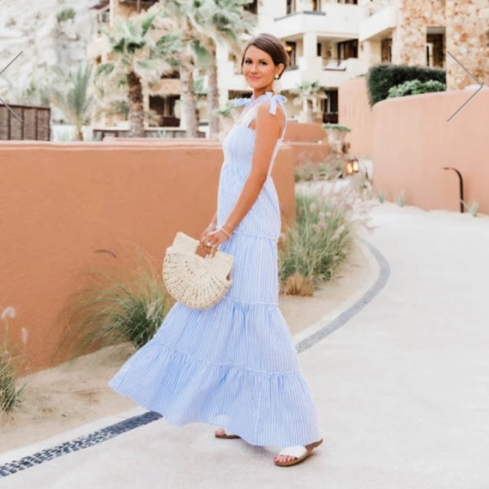 CAITLIN COVINGTON X PINK LILY THE SANTORINI MAXI